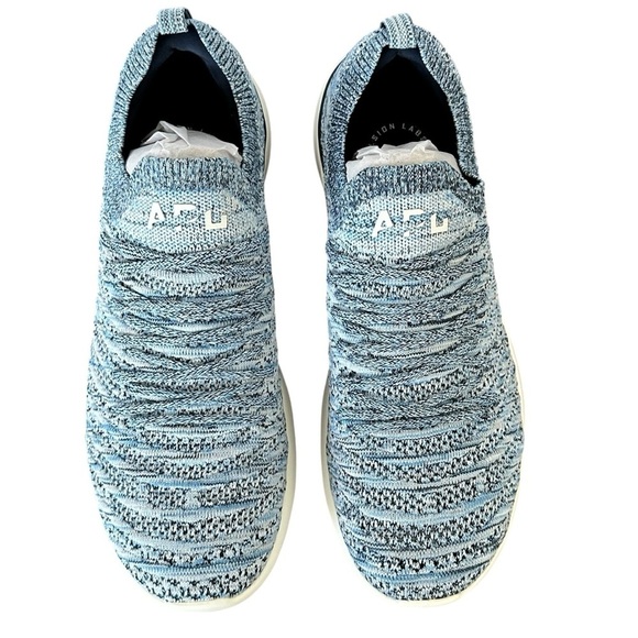 NEW APL Men\'s Techloom Wave in Midnight Ivory‎ Melange Blue Sneakers Size 9.5 main image 4